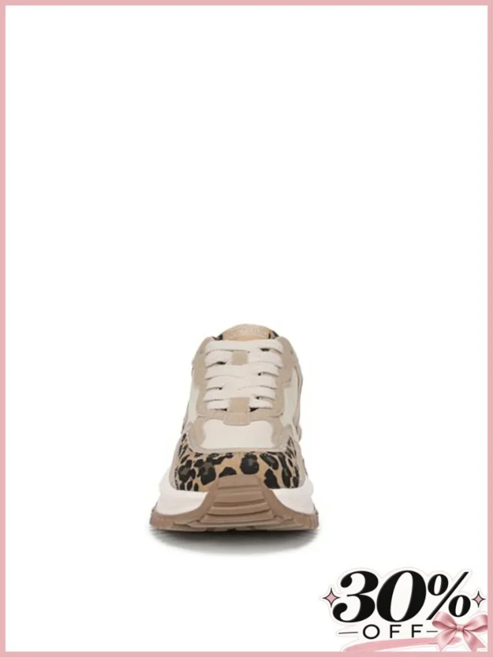 Platform Wedge Sneaker Vegan Lace-Up Cushioned Casual